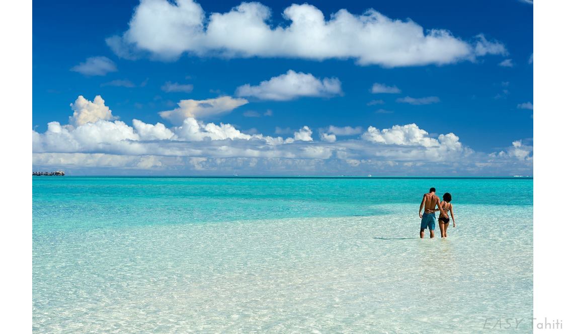 vacation by the lagoon in Bora Bora