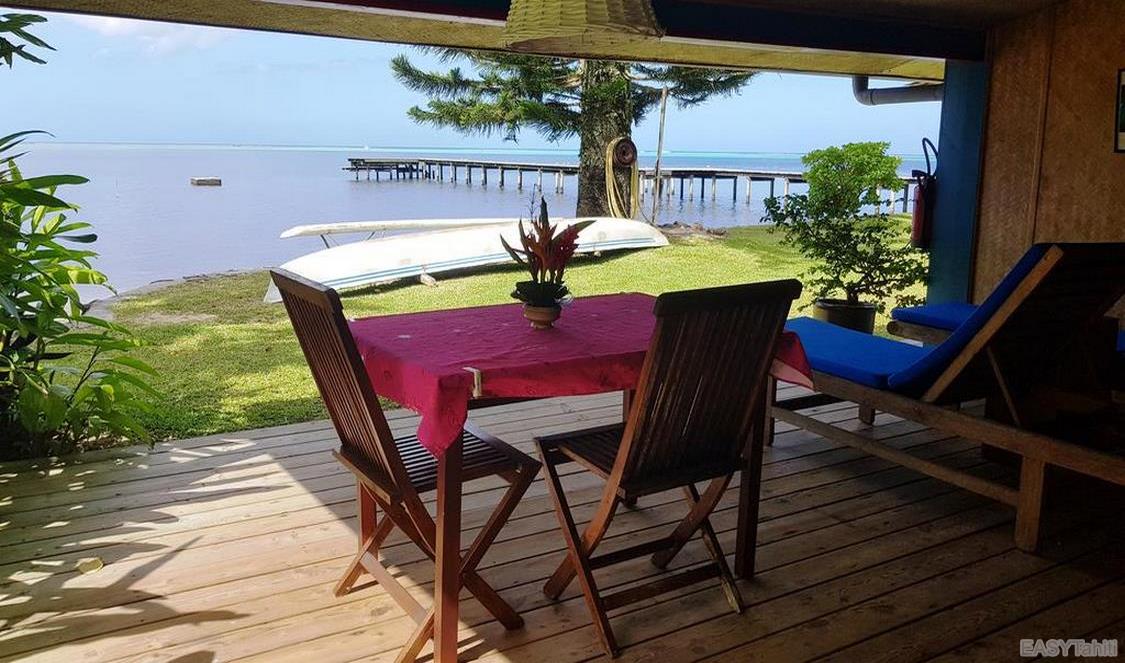 pension de famille Linareva Beach Resort à Moorea en Polynésie