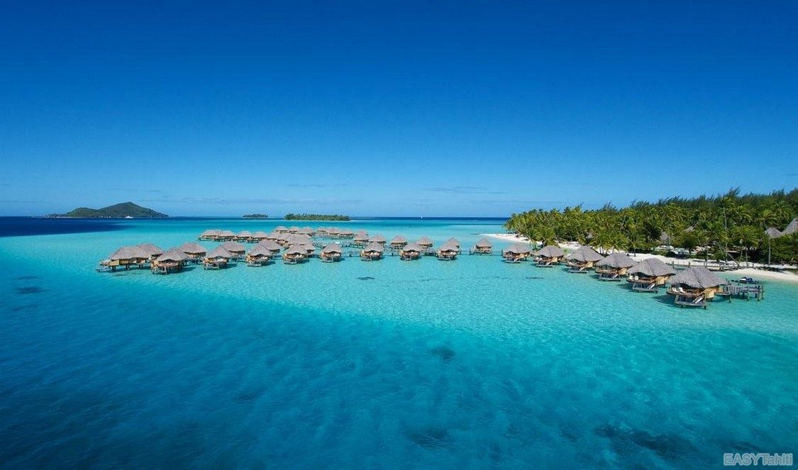 vacation at a resort in Bora Bora