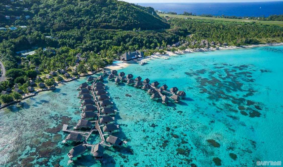 luxury beach hotel included all inclusive vacation in Moorea