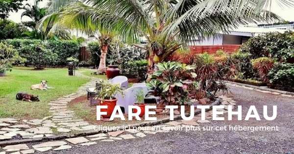 pension fare tutehau sur l'ile de Tahiti en Polynésie