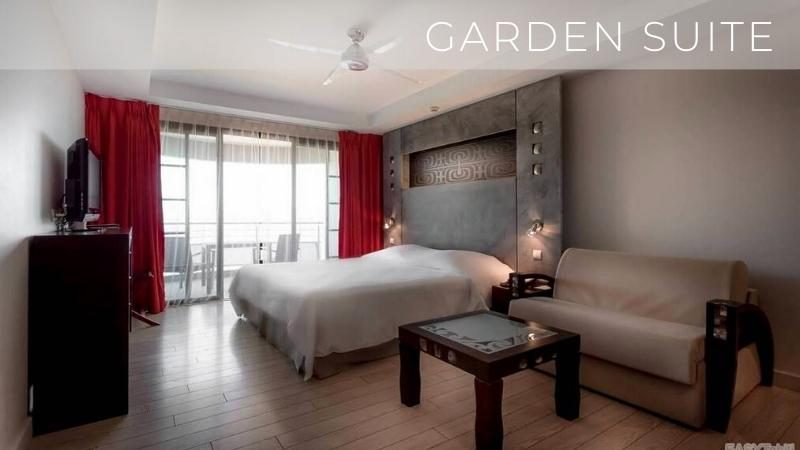 garden suite at hotel tahiti manava suite resort
