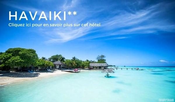 hotel HAVAIKI sur l'ile de Fakarava - Polynésie