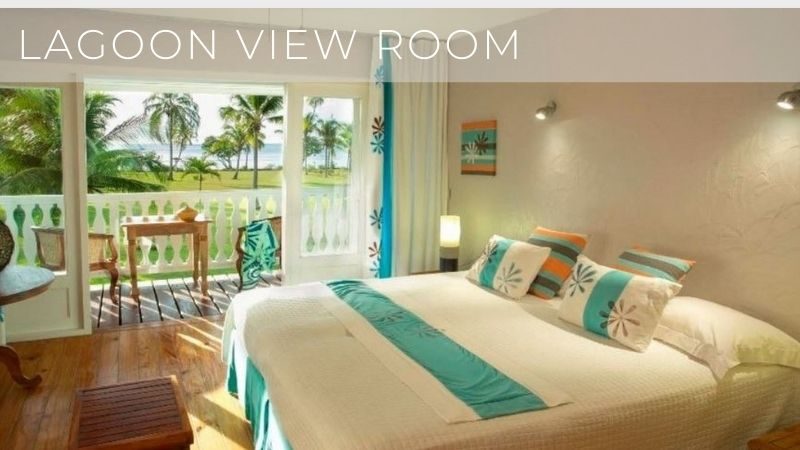 Lagoon View room at Hotel Raiatea Lodge in Raiatea