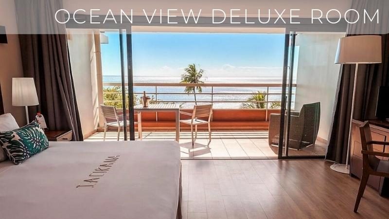 ocean view deluxe room at hotel le Tahiti by Pearl