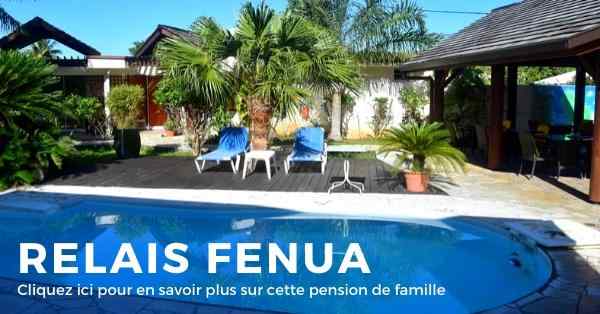 pension relais fenua sur l'ile de Tahiti en Polynésie