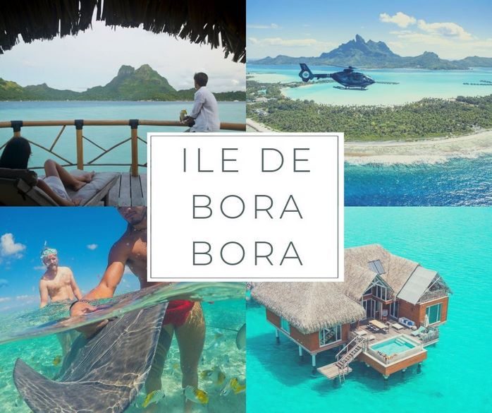 ile de Bora Bora en Polynésie
