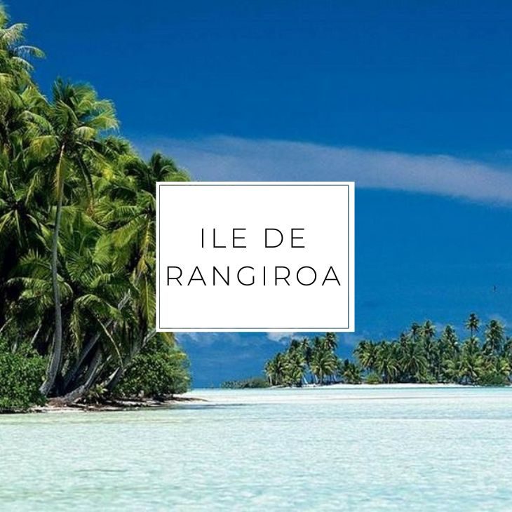 ile de Rangiroa en Polynésie